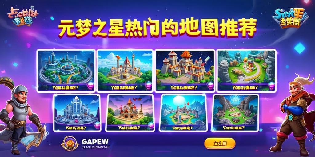 元梦之星热门地图推荐,这些创意地图你玩过吗? 第1张 元梦之星热门地图推荐,这些创意地图你玩过吗? 第1张